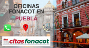 oficinas de fonacot en PUEBLA, numero de teléfono de fonacot en PUEBLA