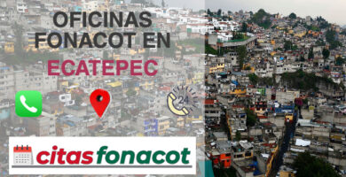 oficinas de fonacot en ECATEPEC, numero de teléfono de fonacot en ECATEPEC