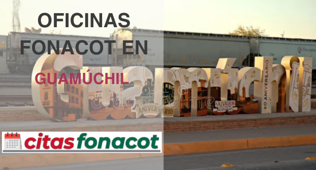Oficinas fonacot en Guamúchil, dirección, horarios, teléfonos